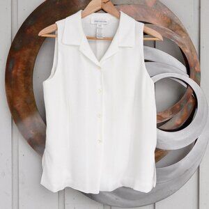 Jones New York Sleeveless Blouse - Size 10